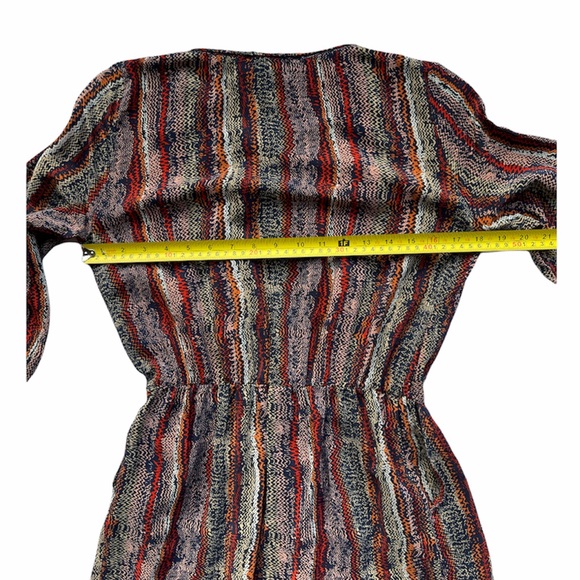 Sandro 100% Silk Dress With Elasticized Waist Sandro Size 1 or US Small - Picture 9 of 15